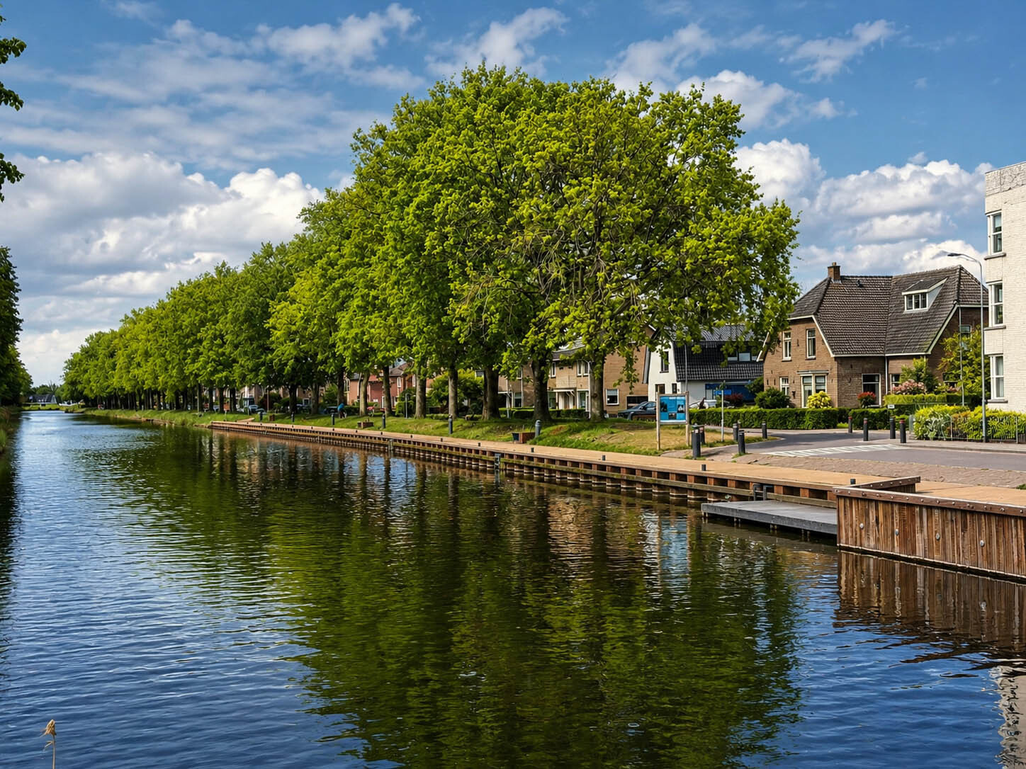 Gezelligheid in het dorp